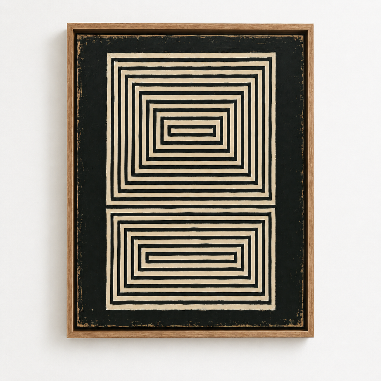Black and White Canvas Print — Threshold by Rossetti Art
