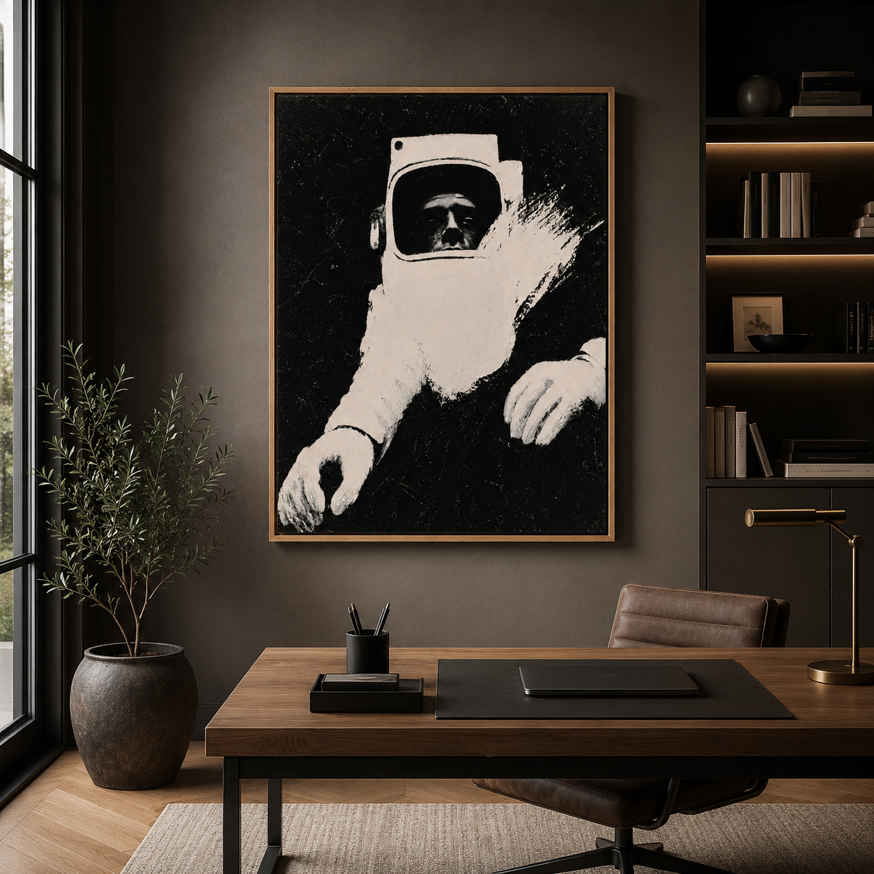 Space Wall Art Canvas Print — Apogee by Rossetti Art