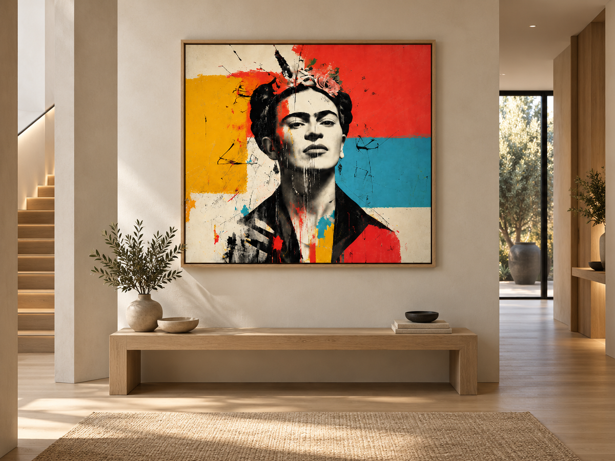 Frida Kahlo Painting — Colour Riot