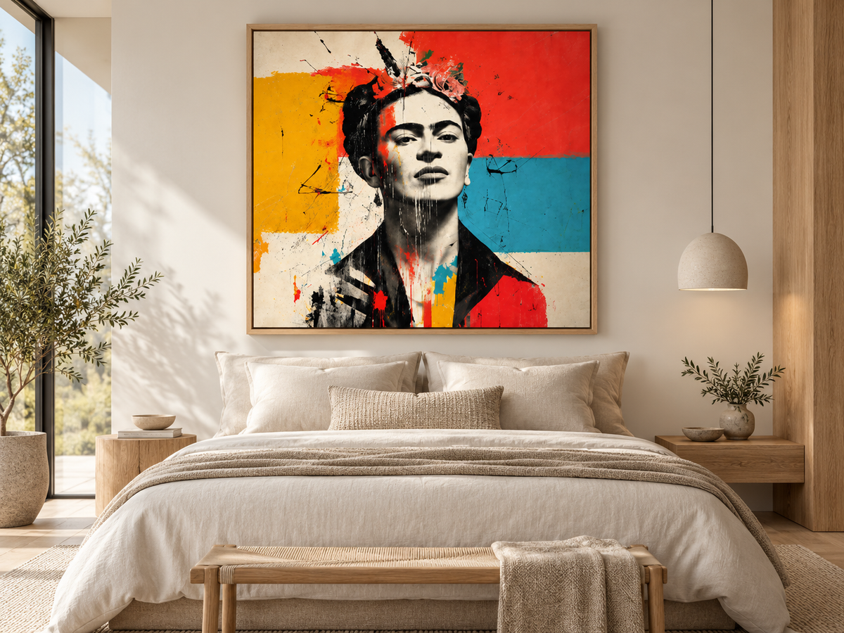 Frida Kahlo Painting — Colour Riot