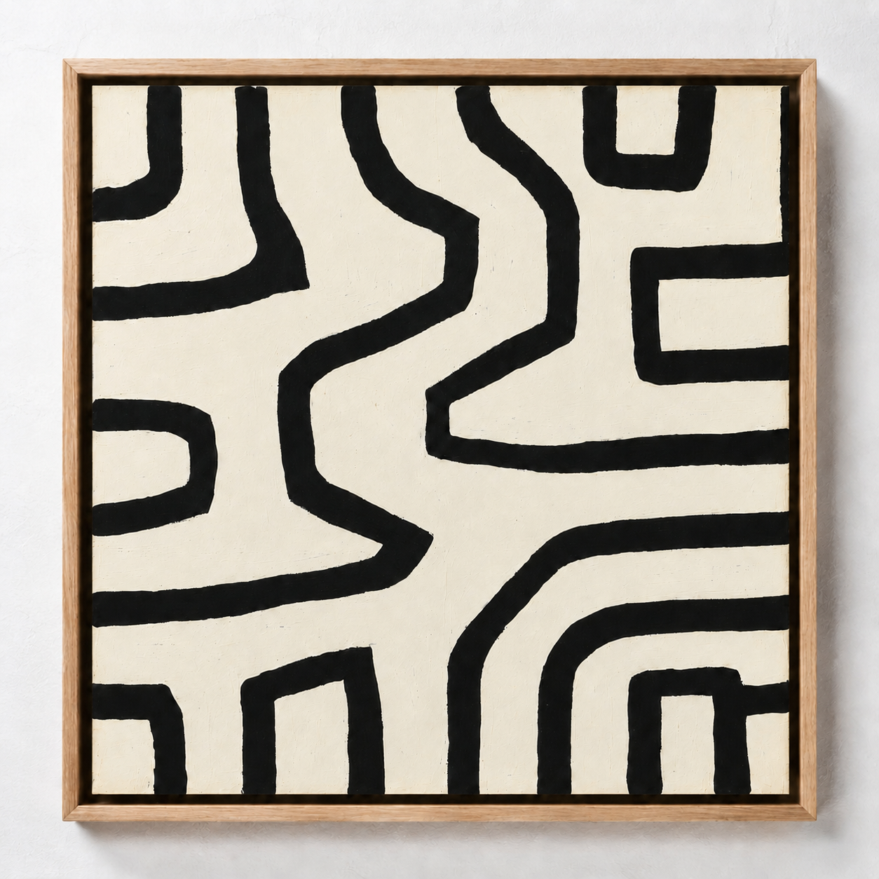 Line Drawing Wall Art – Winding Passage by Rossetti Art