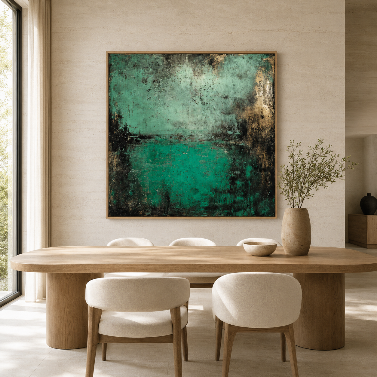 Sage Green Canvas Wall Art