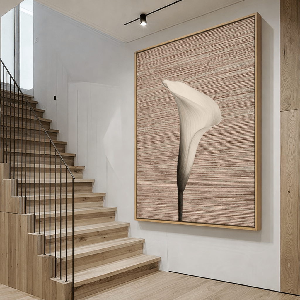 Abstract Flower Canvas Print