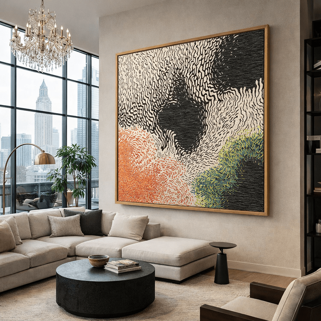 Abstract Wall Art Canvas Prints - Whispers in Contrast