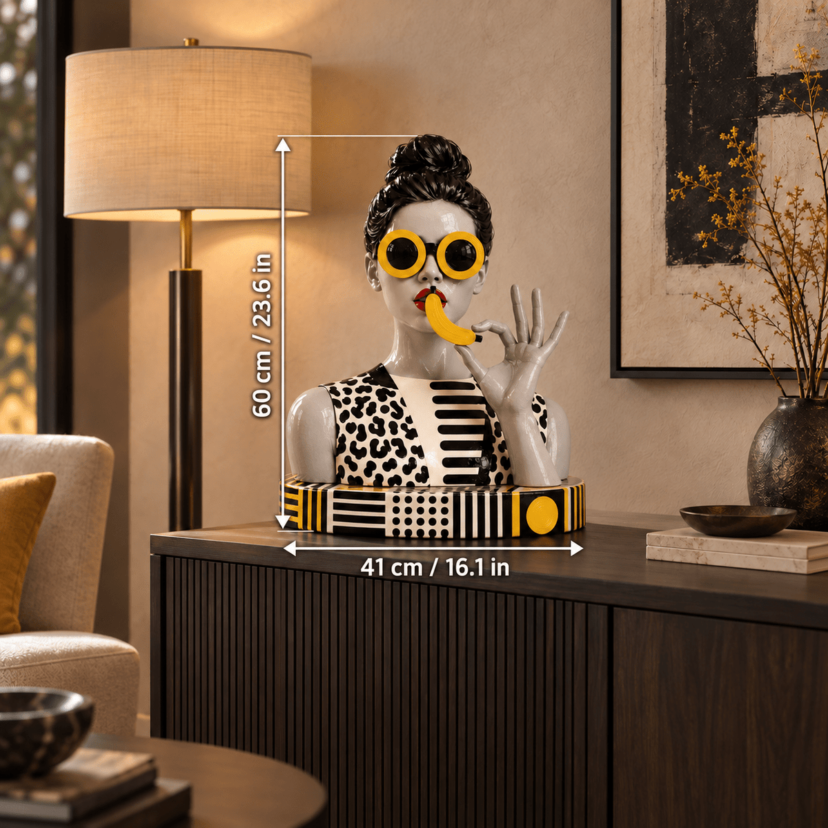 Banana Sculpture — Banana Woman