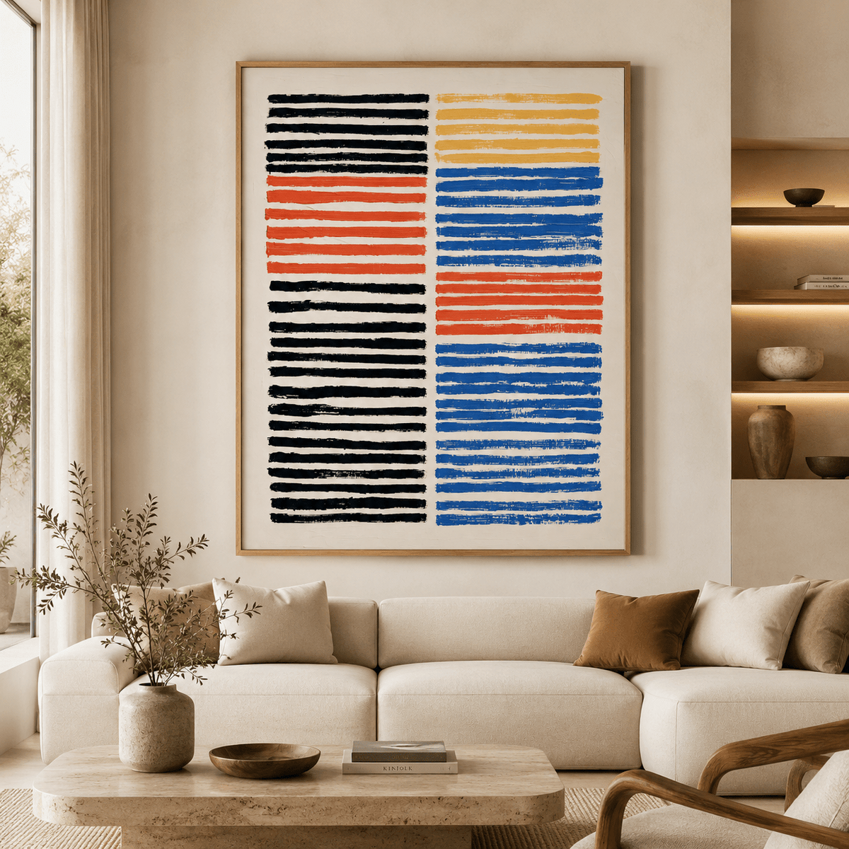 Bauhaus Wall Art Framed — Frequency | Rossetti Art