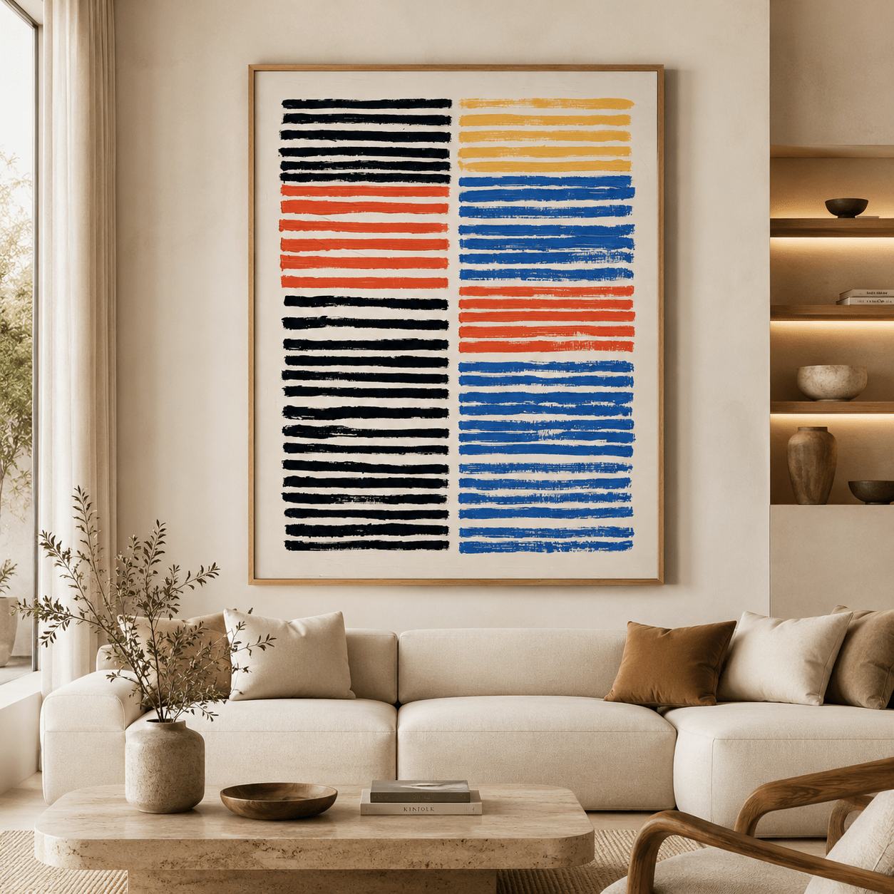 Bauhaus Wall Art Framed — Frequency | Rossetti Art
