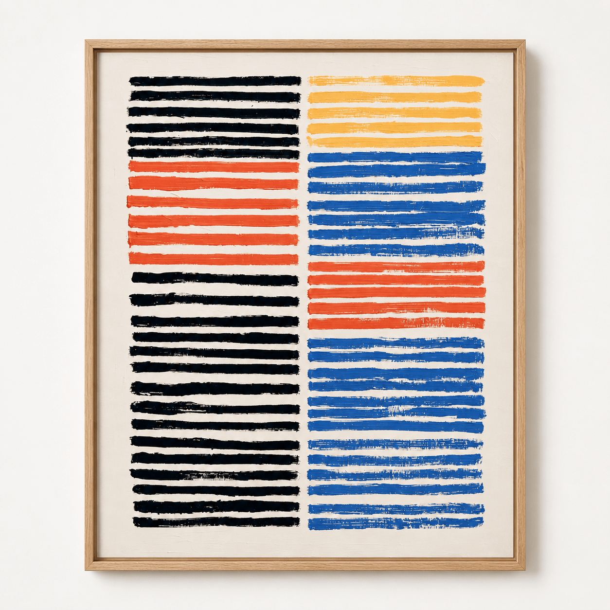 Bauhaus Wall Art Framed — Frequency | Rossetti Art