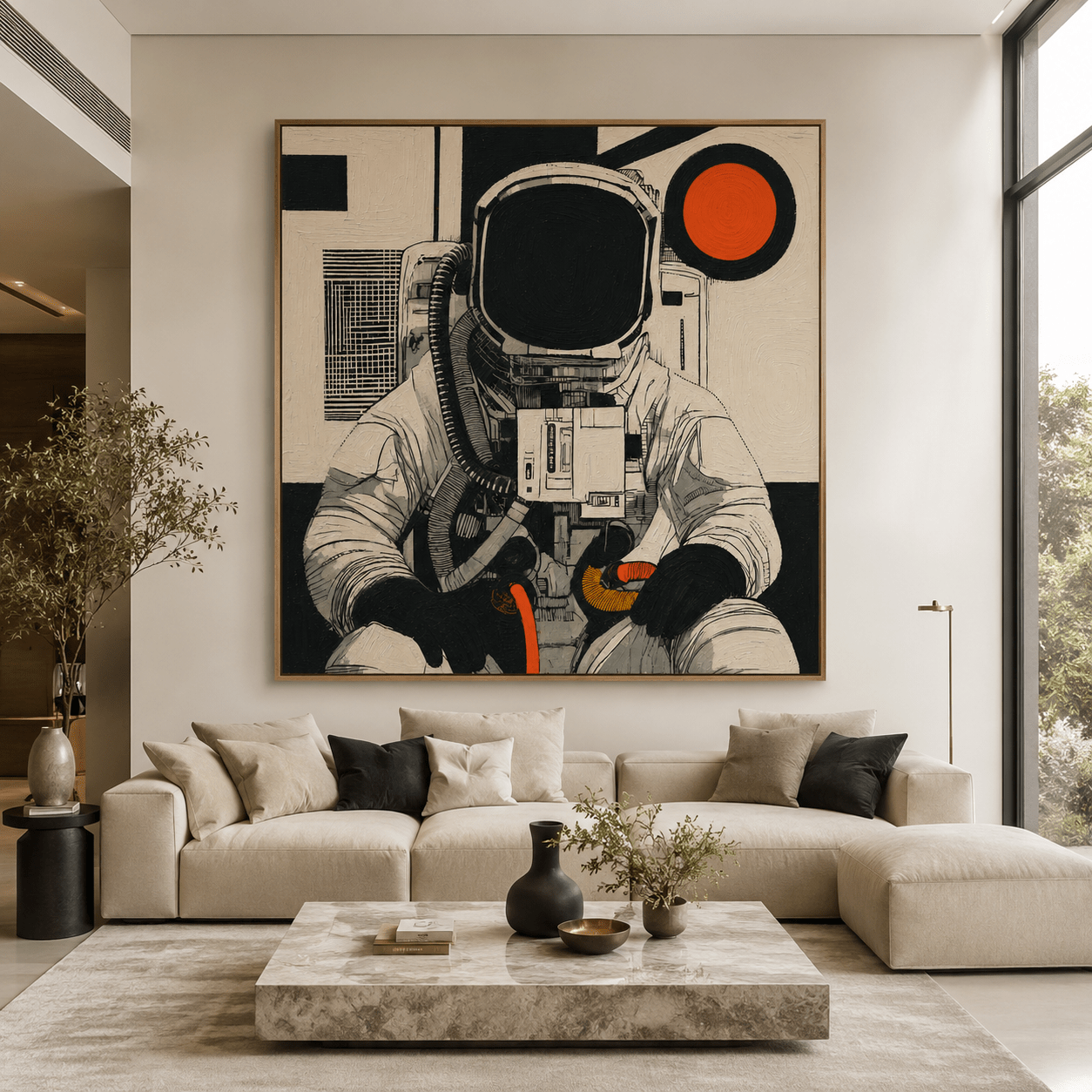Bauhaus Wall Art — Static by Rossetti Art