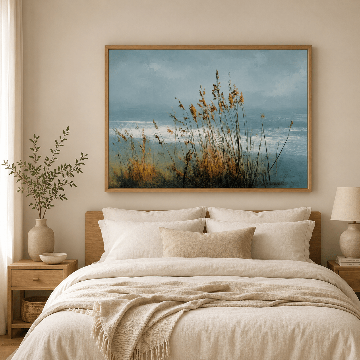 Beach Wall Art Canvas — Dune Edge by Rossetti Art
