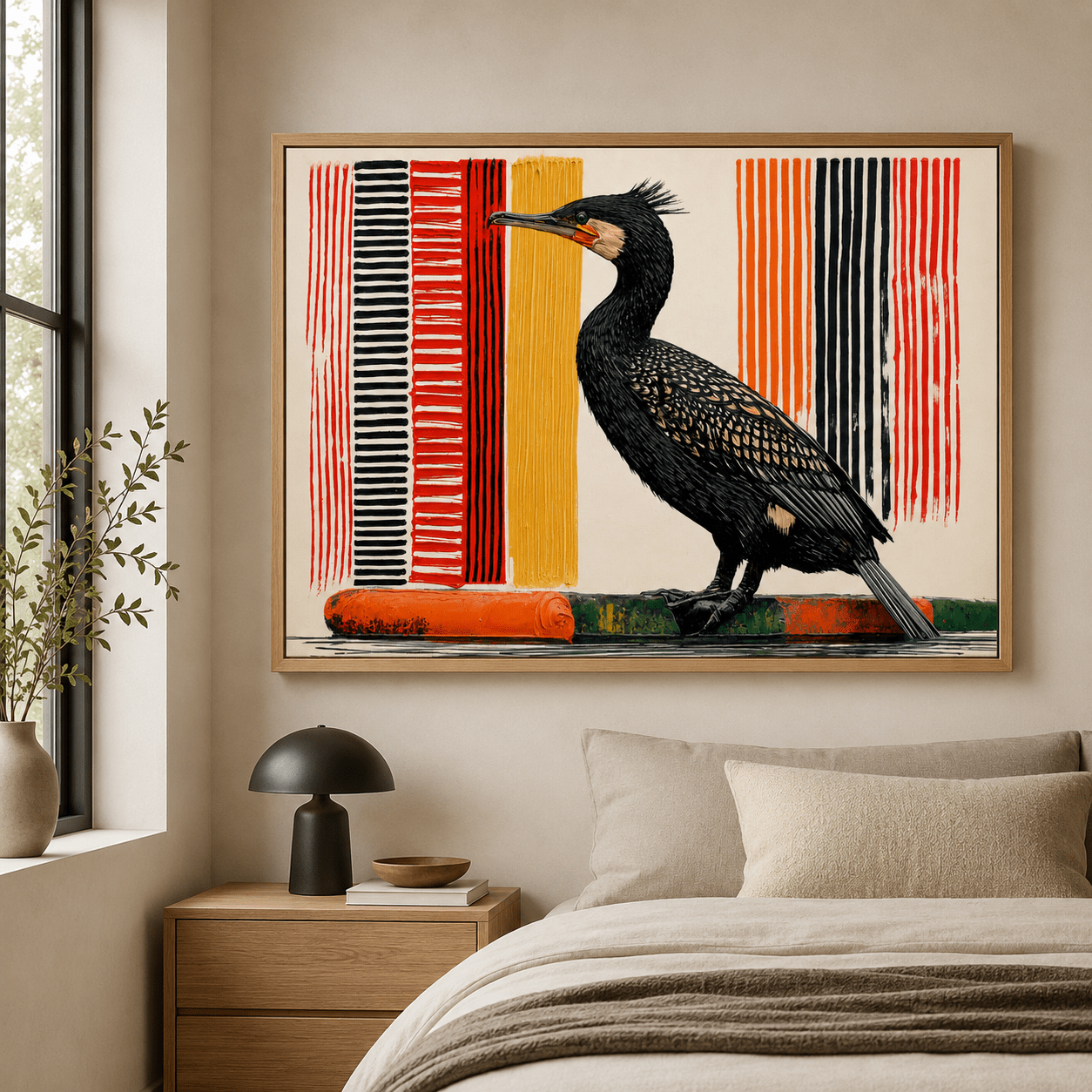 Bird Wall Art Canvas Print — Lookout by Rossetti Art