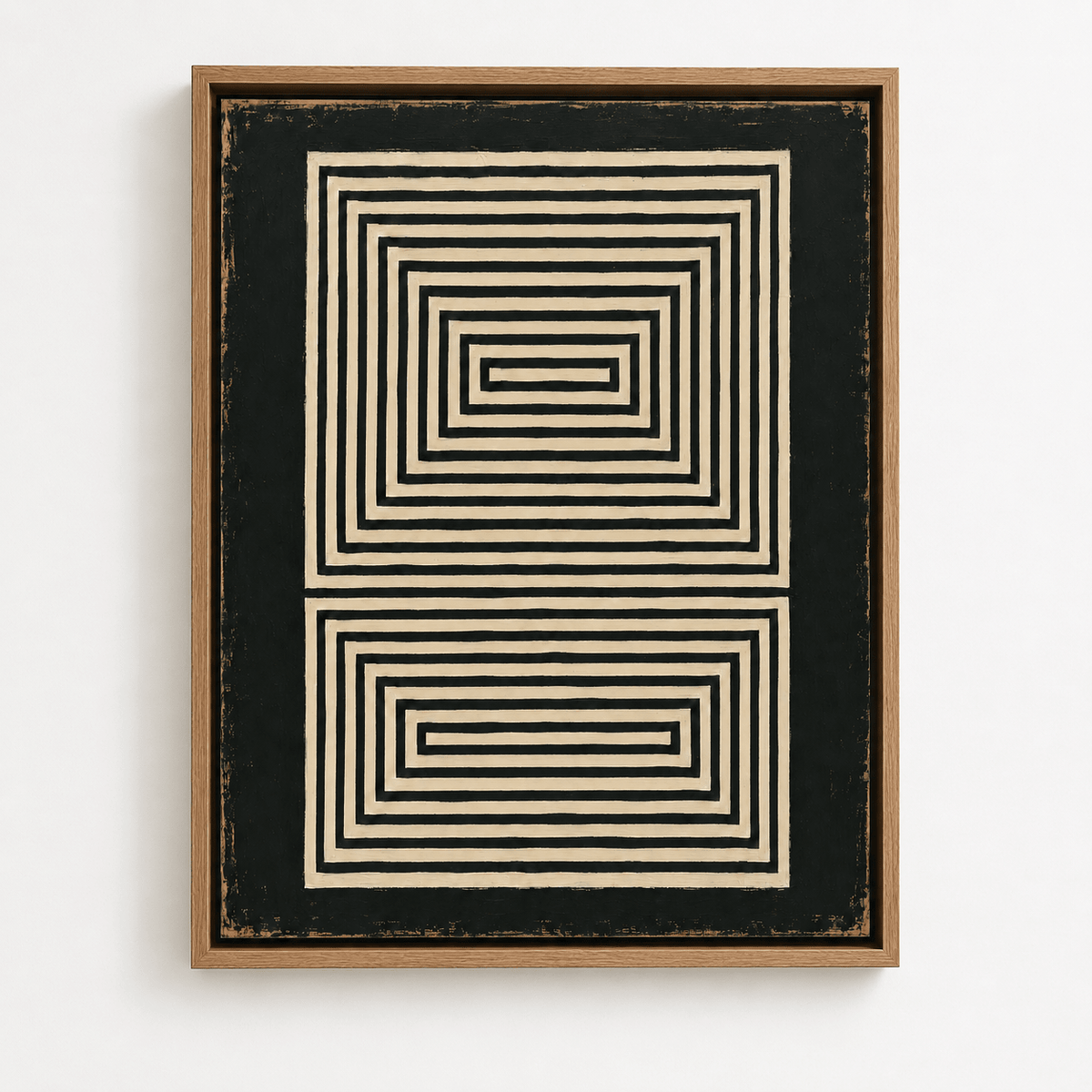 Black and White Canvas Print — Threshold by Rossetti Art