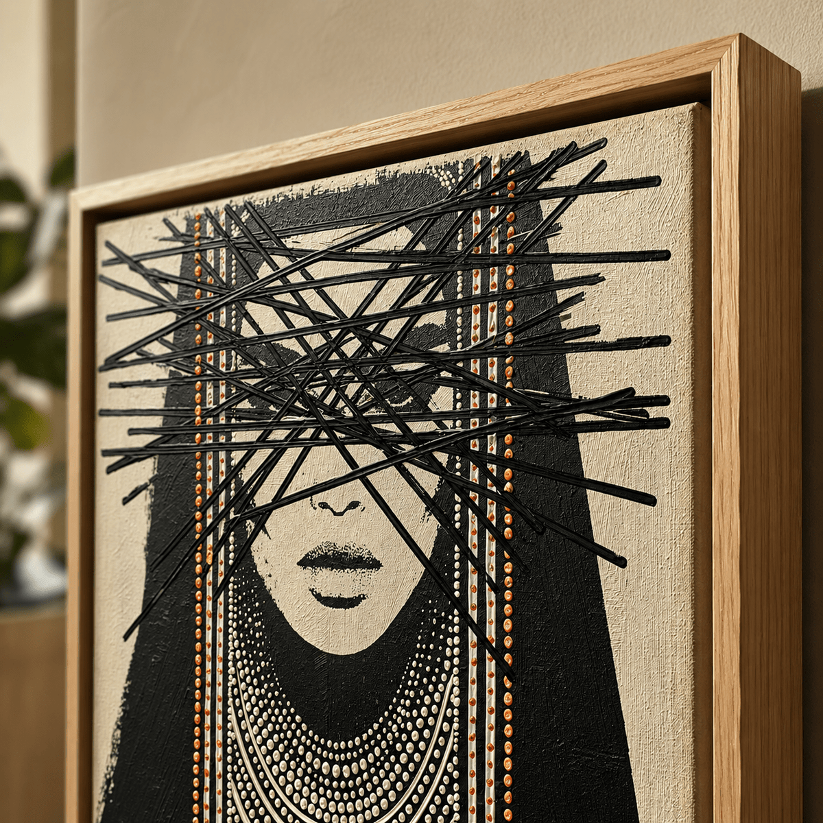 Black Culture Wall Art Canvas Print — Oracle by Rossetti Art