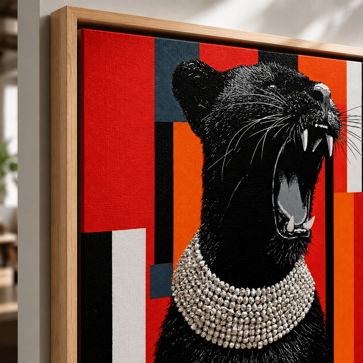 Black Panther Wall Art Canvas Print — Duchess by Rossetti Art