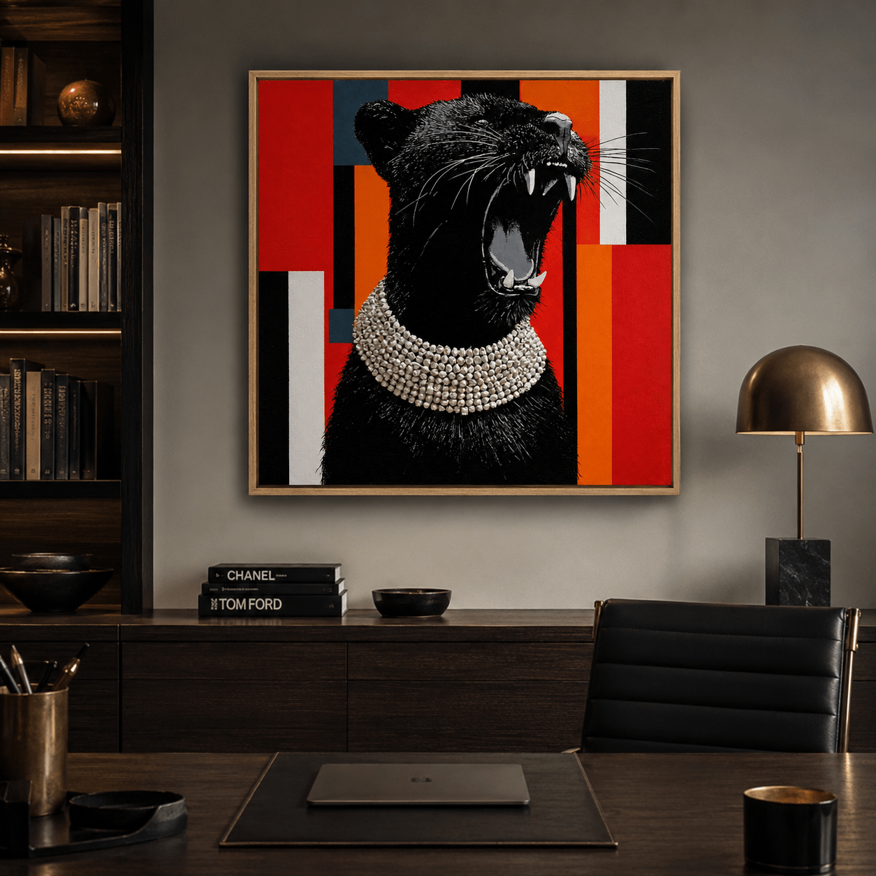 Black Panther Wall Art Canvas Print — Duchess by Rossetti Art
