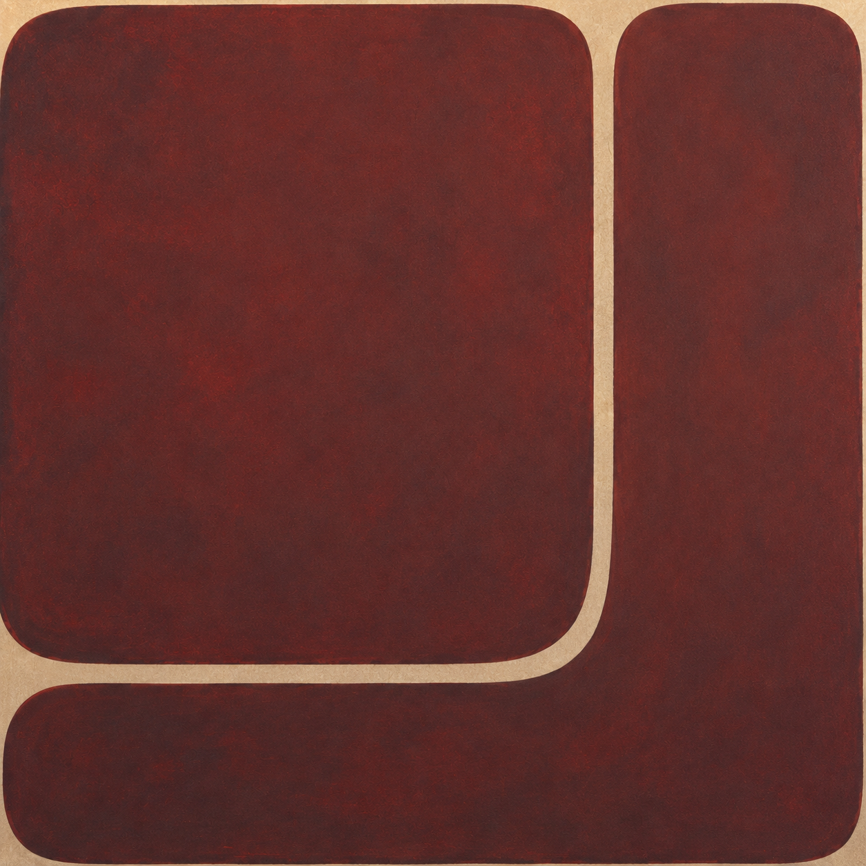 Burgundy Wall Art – Quiet Divide by Rossetti Art