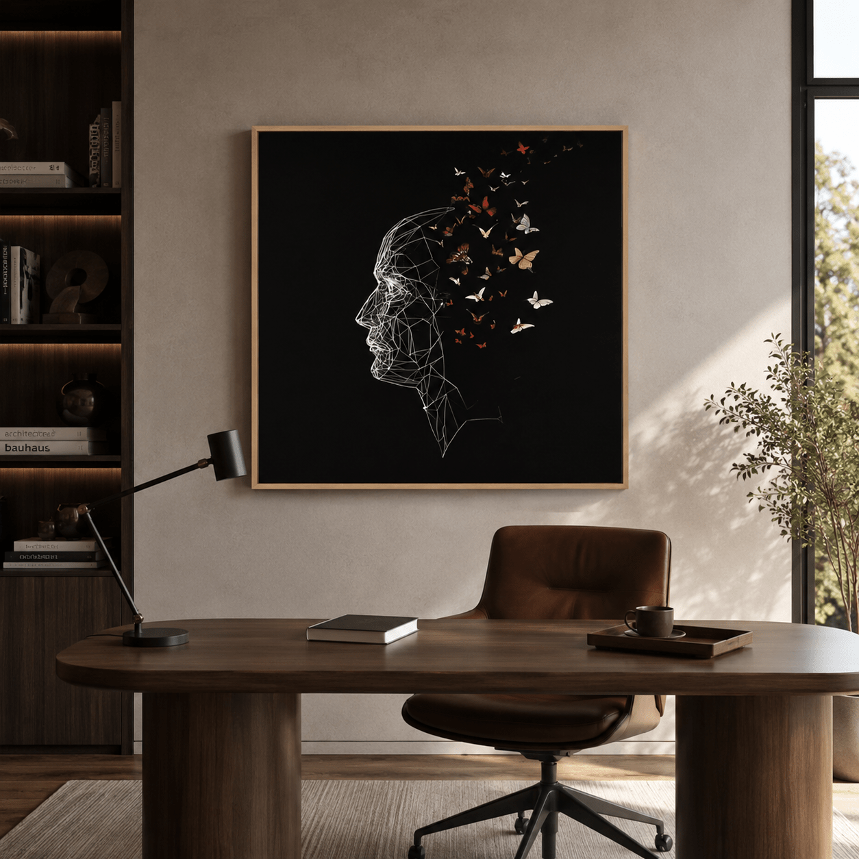 Butterfly Wall Art Canvas Print — Mind Flight by Rossetti Art