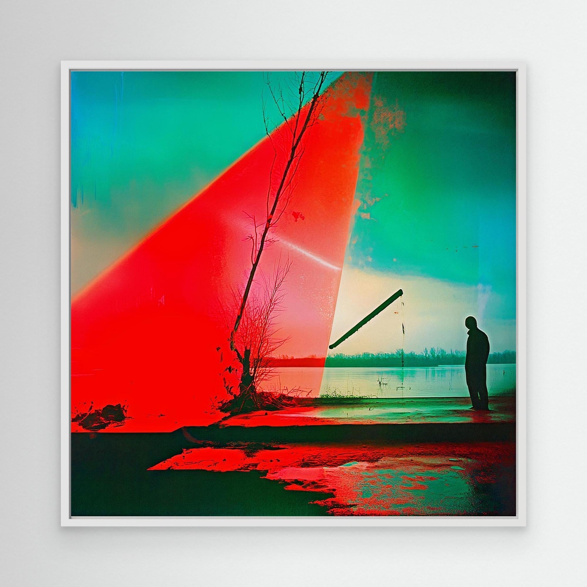 Canvas Print: Dream Divide – Surreal Landscape Photography - Chiara Rossetti