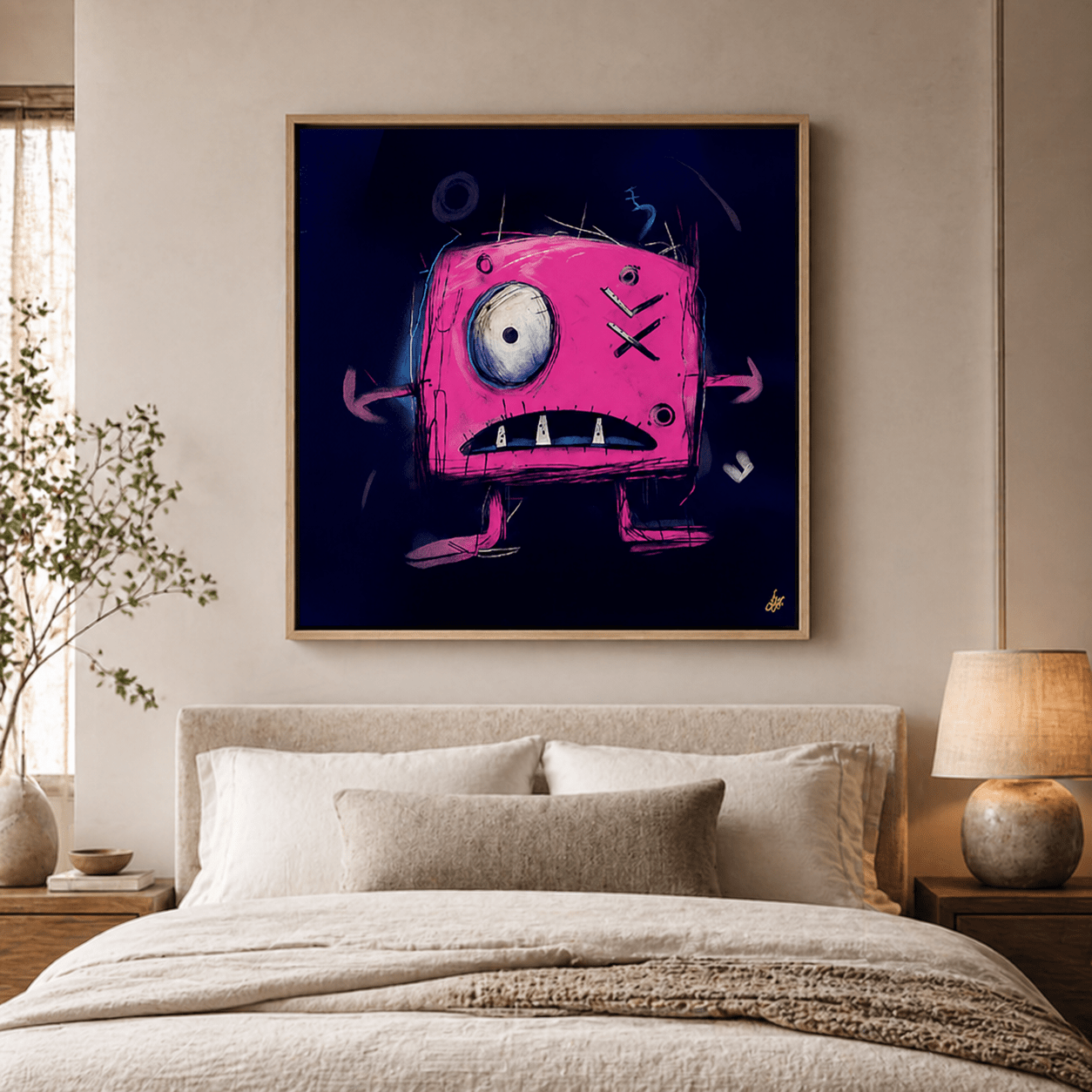 Monster artwork for kids