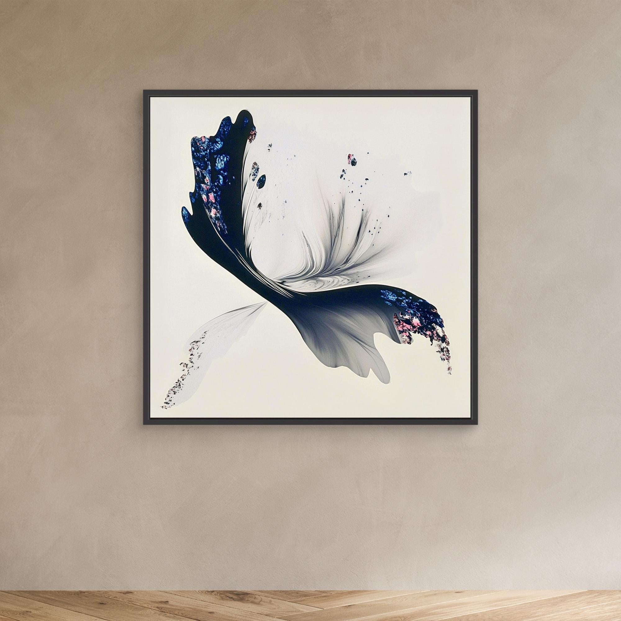 Canvas Print: Ethereal Flight – Abstract Butterfly Art - Chiara Rossetti