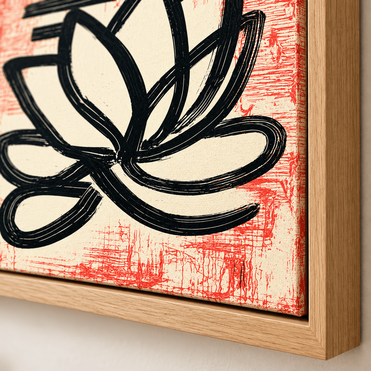 Lotus Flower Art – Bold Lotus by Rossetti Art