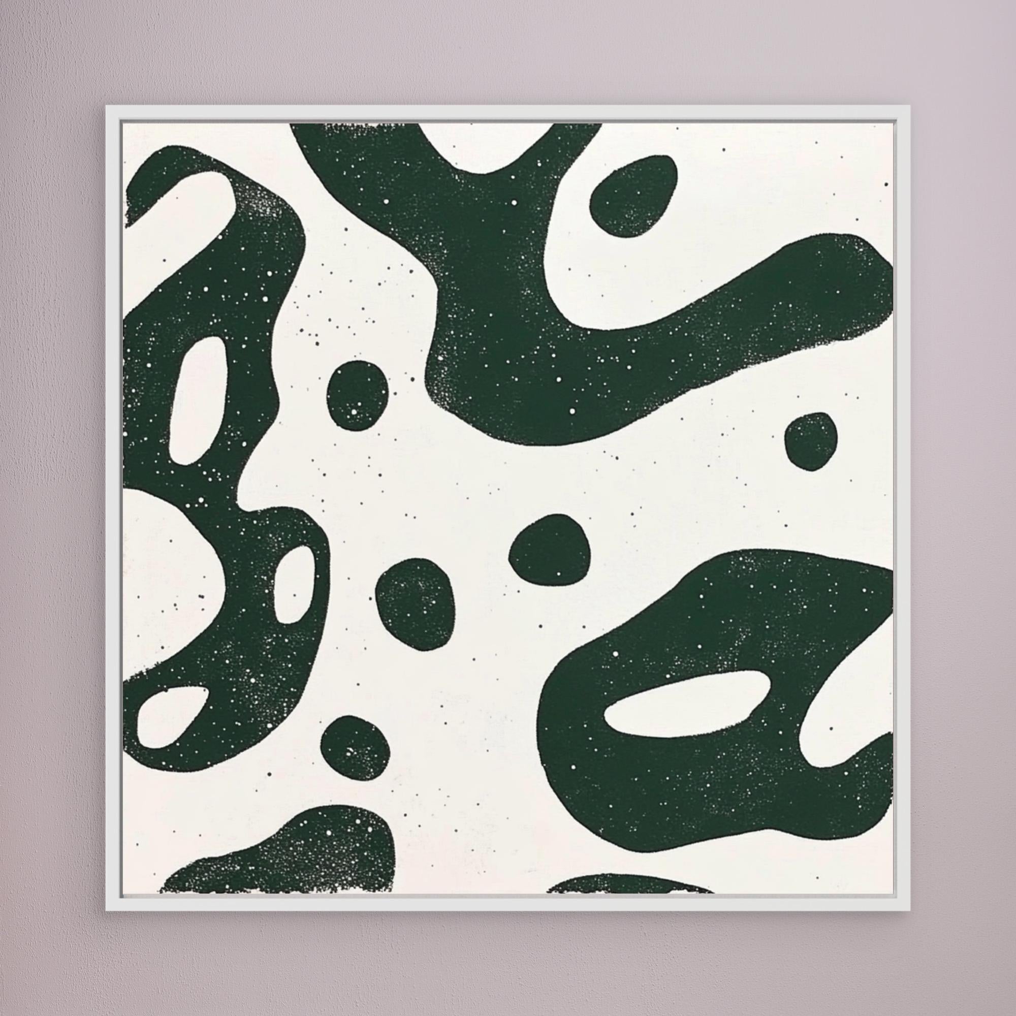 Canvas Print: "Organic Flow" – Modern Minimalist Abstract Art modern abstract canvas wall art by Rossetti Art – luxury interior design artwork for living room, bedroom, office – Contemporary Abstract Design Contemporary Art for Sale contemporary art piece