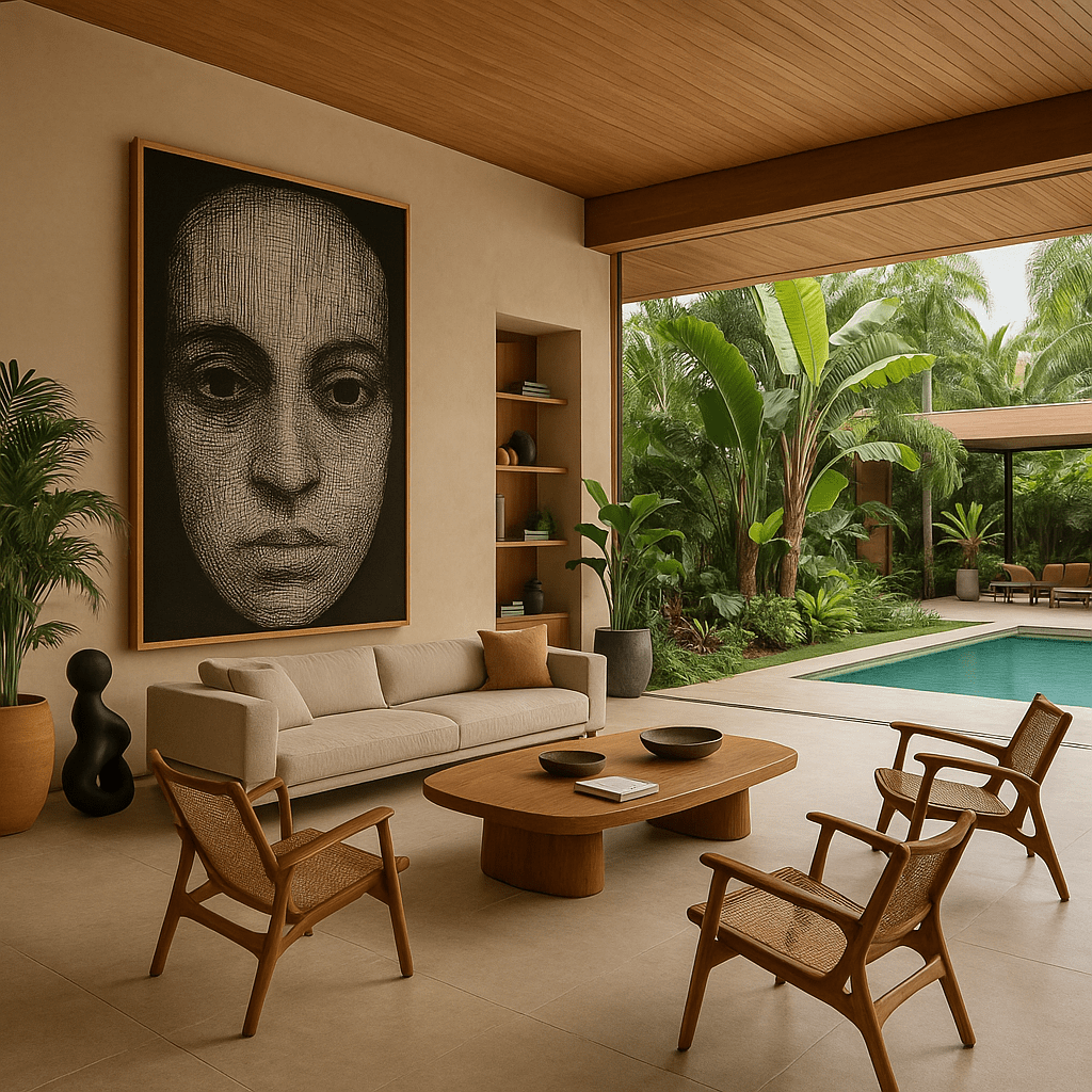 Canvas Print: Tribal Stare Triptych – Bold Modern Wall Art Set of 3 modern abstract canvas wall art by Rossetti Art – luxury interior design artwork for living room, bedroom, office – 3 piece black and white wall art 3 piece wall art for living room black and white 3 piece wall art