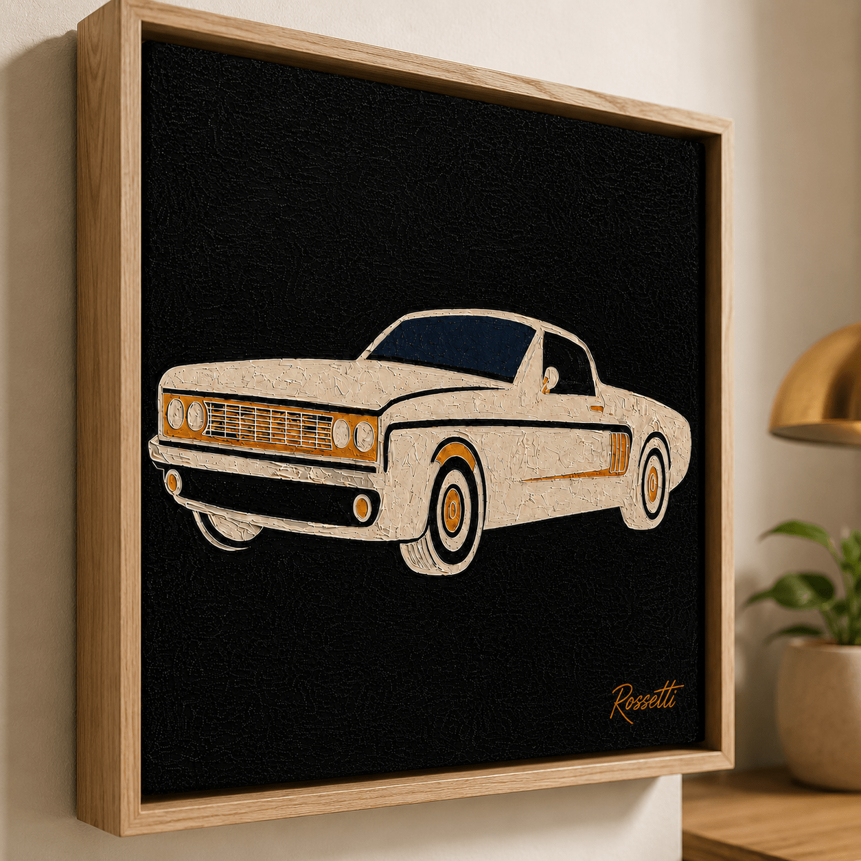 Car Canvas Wall Art
