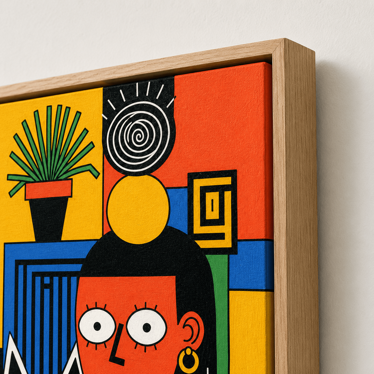 Cat Canvas Print — Roommates by Rossetti Art