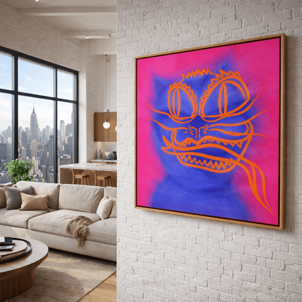 Cat Canvas Wall Art 