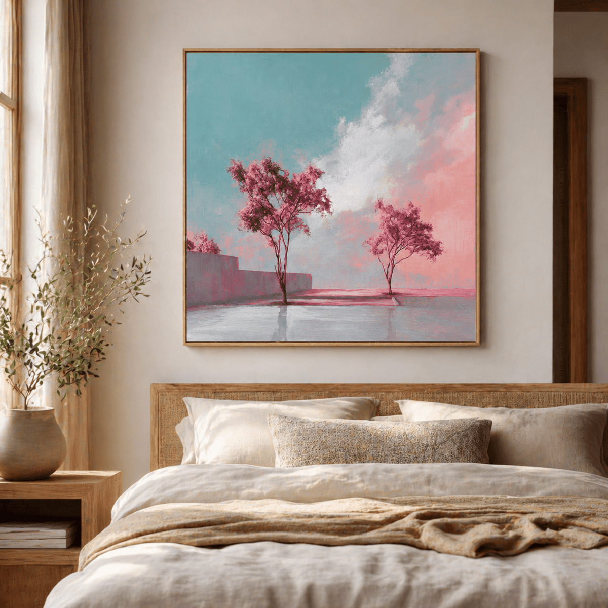 Cherry Blossom Tree Canvas Print — Blossom Reverie by Rossetti Art