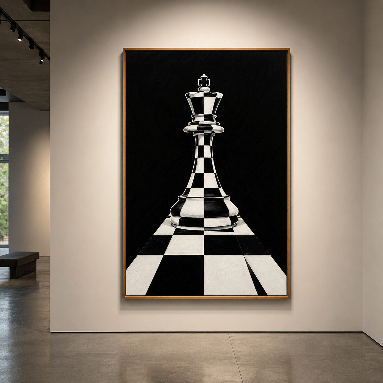 Chess Wall Art Canvas Print — Game of Kings by Rossetti Art