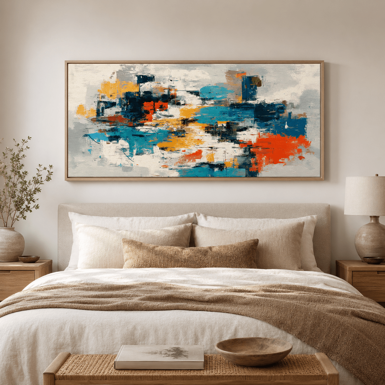 Contemporary Abstract Art Original Painting — Urban Drift by Rossetti Art