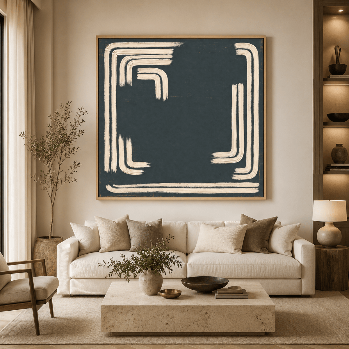 Contemporary Abstract Wall Art — Threshold by Rossetti Art