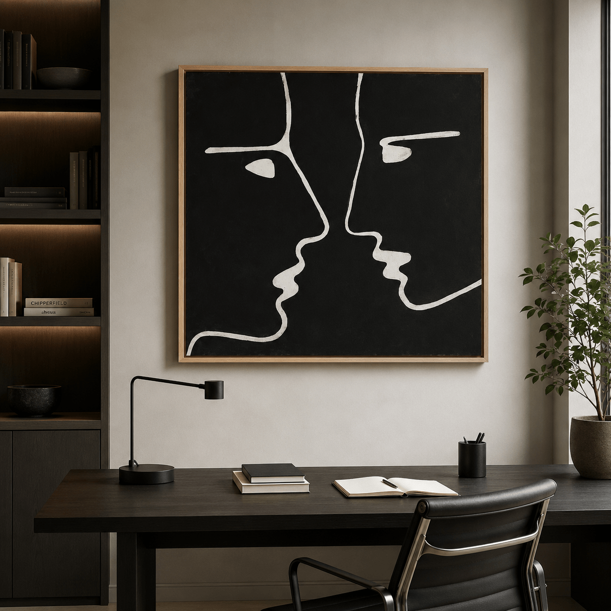 Couples Canvas Painting — Close by Rossetti Art