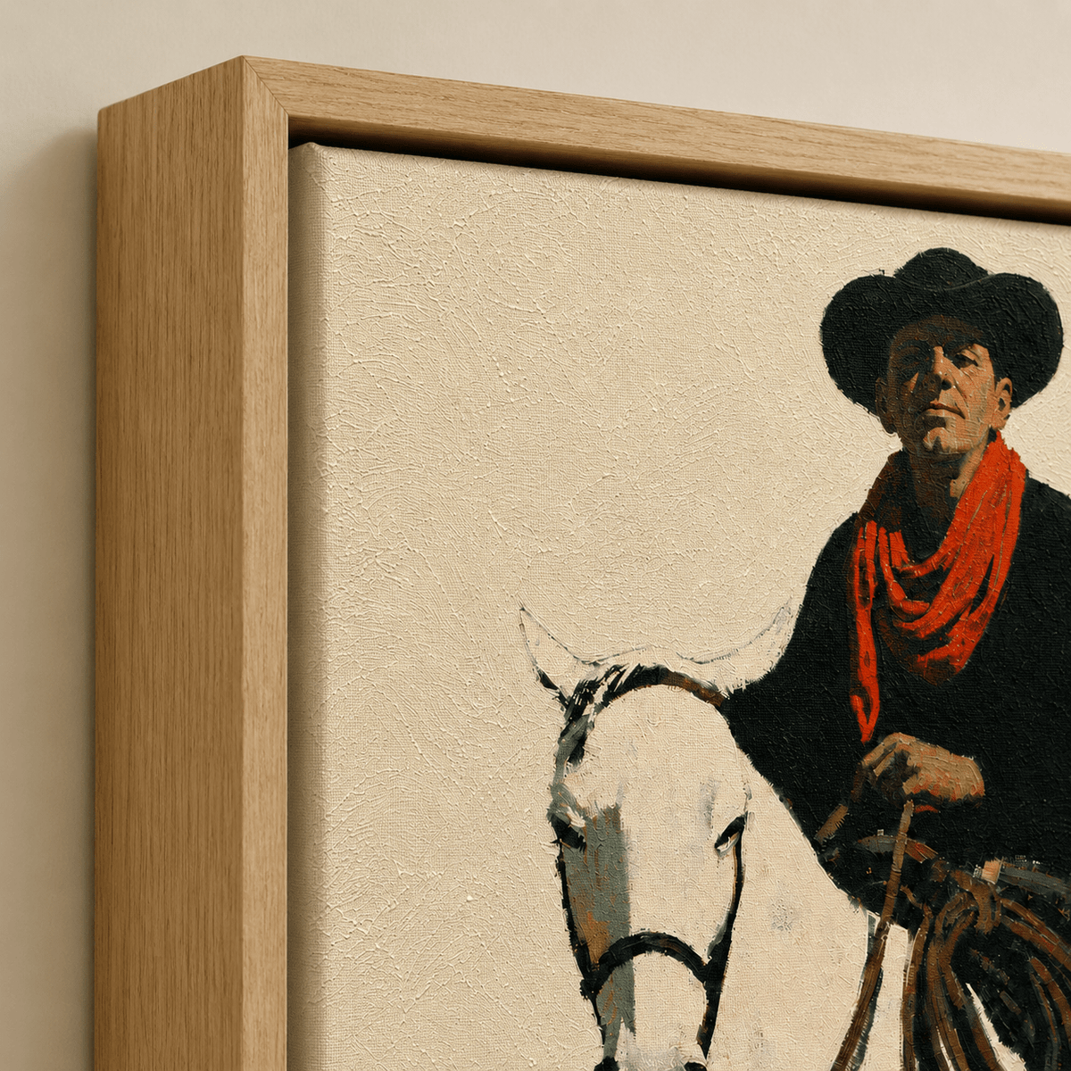 Cowboy Wall Art — The Wrangler by Rossetti Art