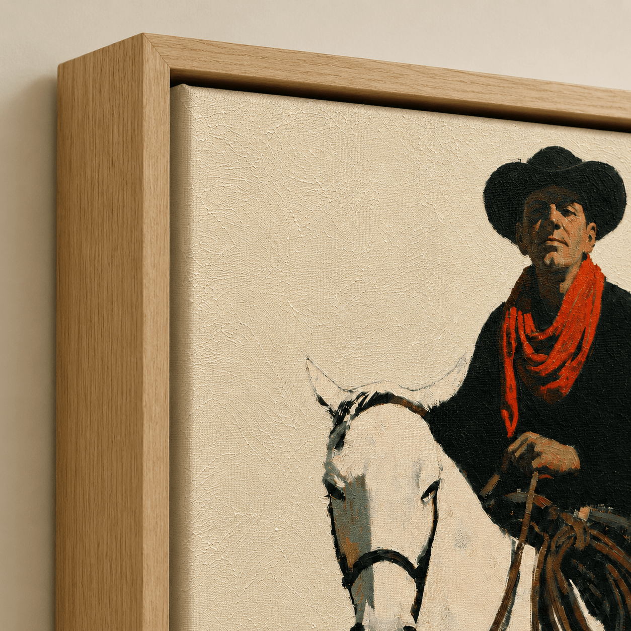 Cowboy Wall Art — The Wrangler by Rossetti Art