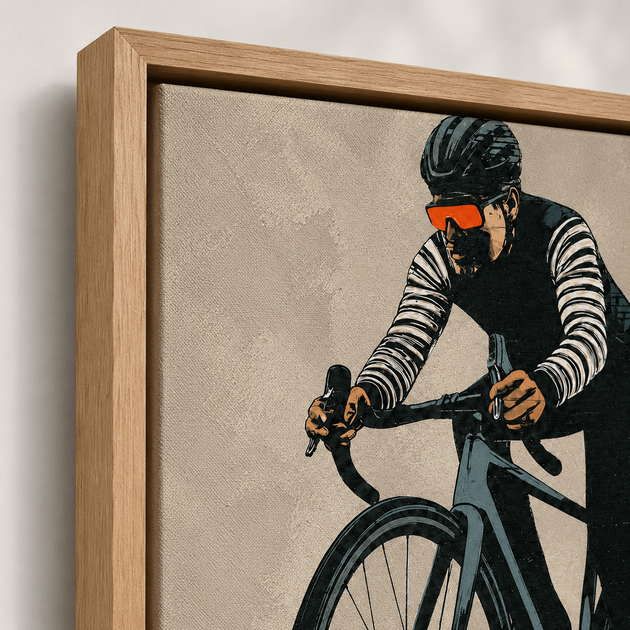 Cycling Wall Art Canvas Print — Cadence by Rossetti Art