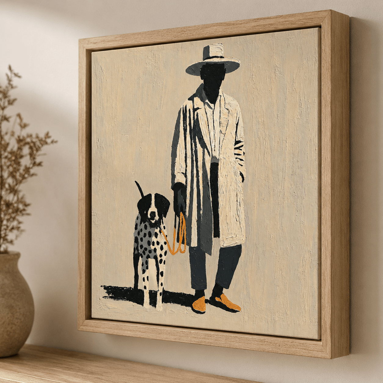 Dalmatian Wall Art Canvas Print — Promenade by Rossetti Art