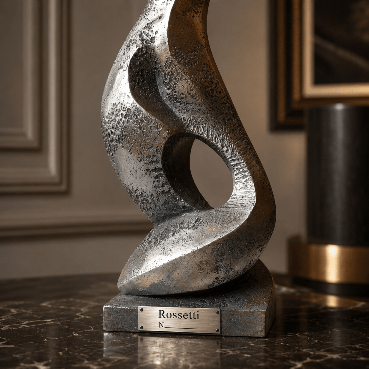 Figurative Sculpture — Graceful Muse by Rossetti Art