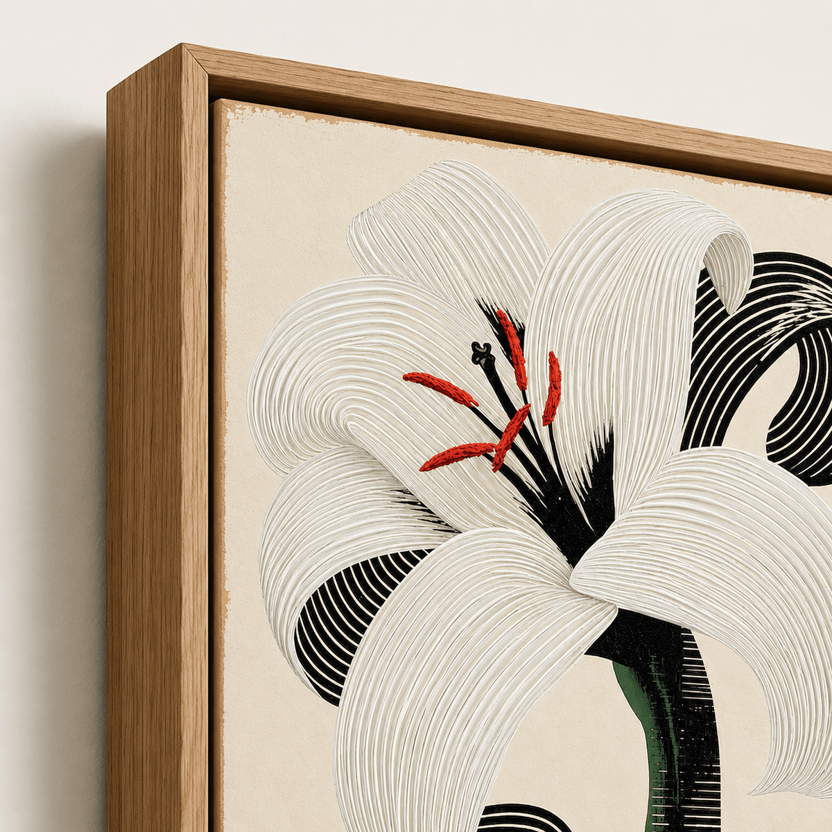 Floral Canvas Print — Flourish by Rossetti Art