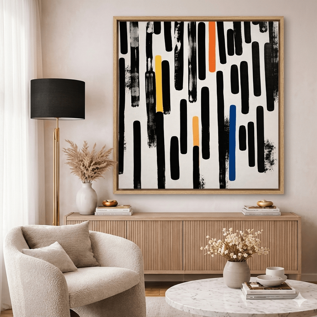 Geometric Abstract Canvas Print