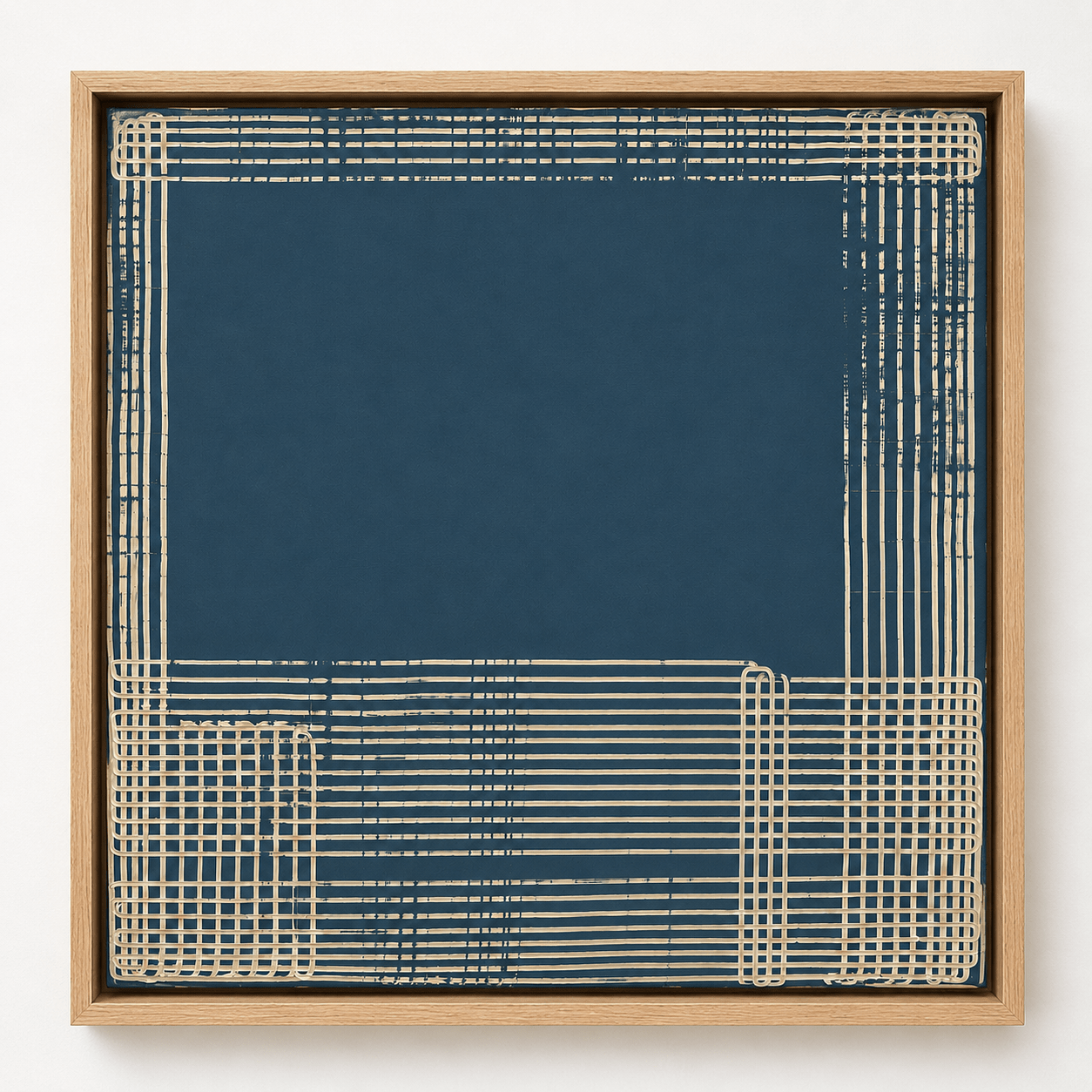 Geometric Wall Art Print Canvas — Perimeter by Rossetti Art
