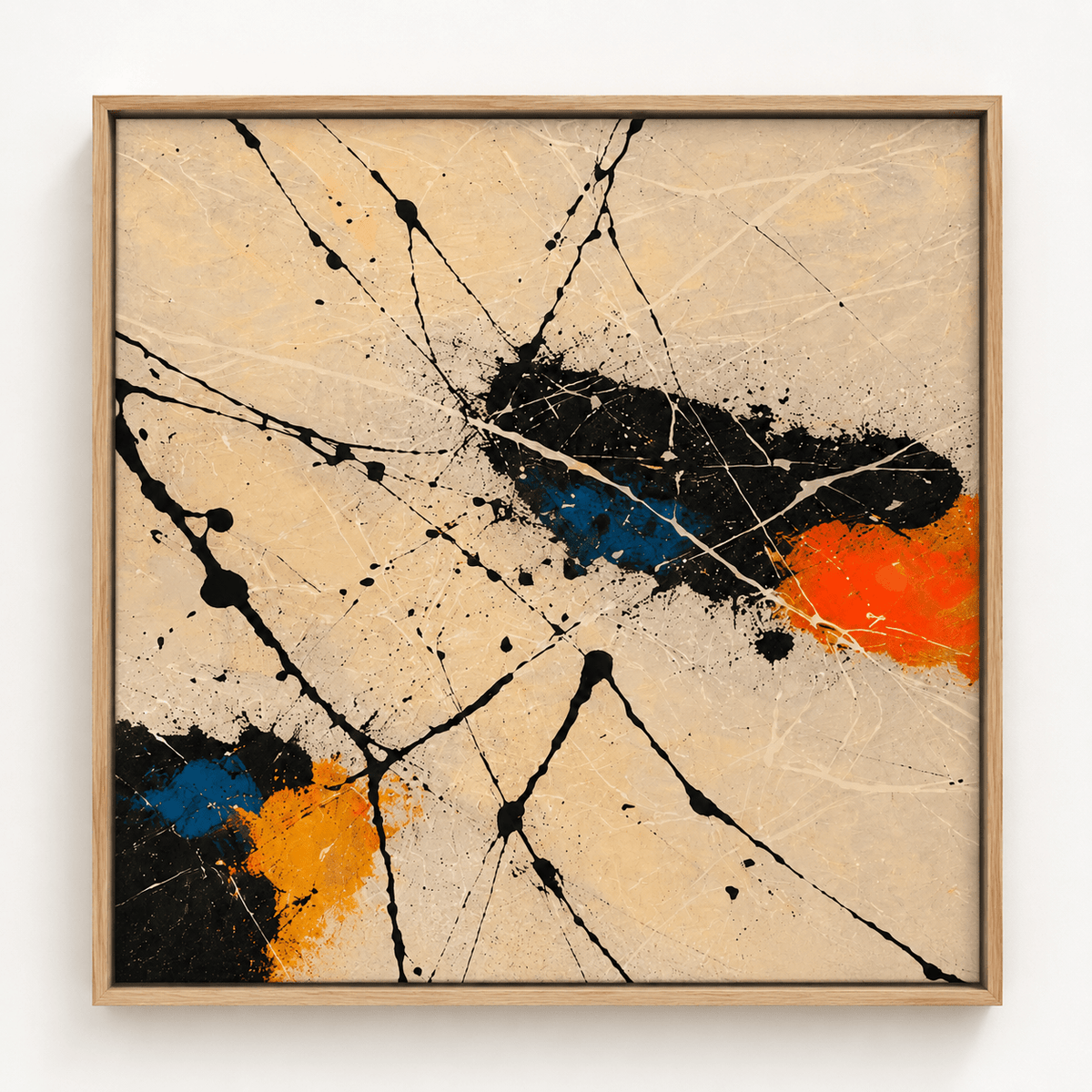 Gestural Abstract Original Painting