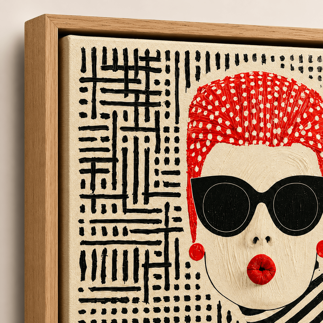 Glamour Wall Art Canvas Print — Riviera by Rossetti Art