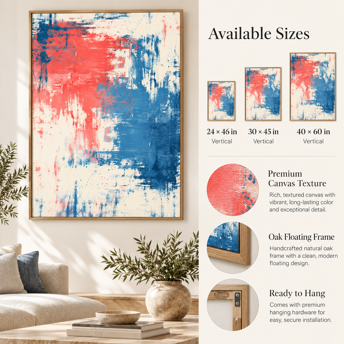 Grunge Wall Art – Salt and Ember by Rossetti Art