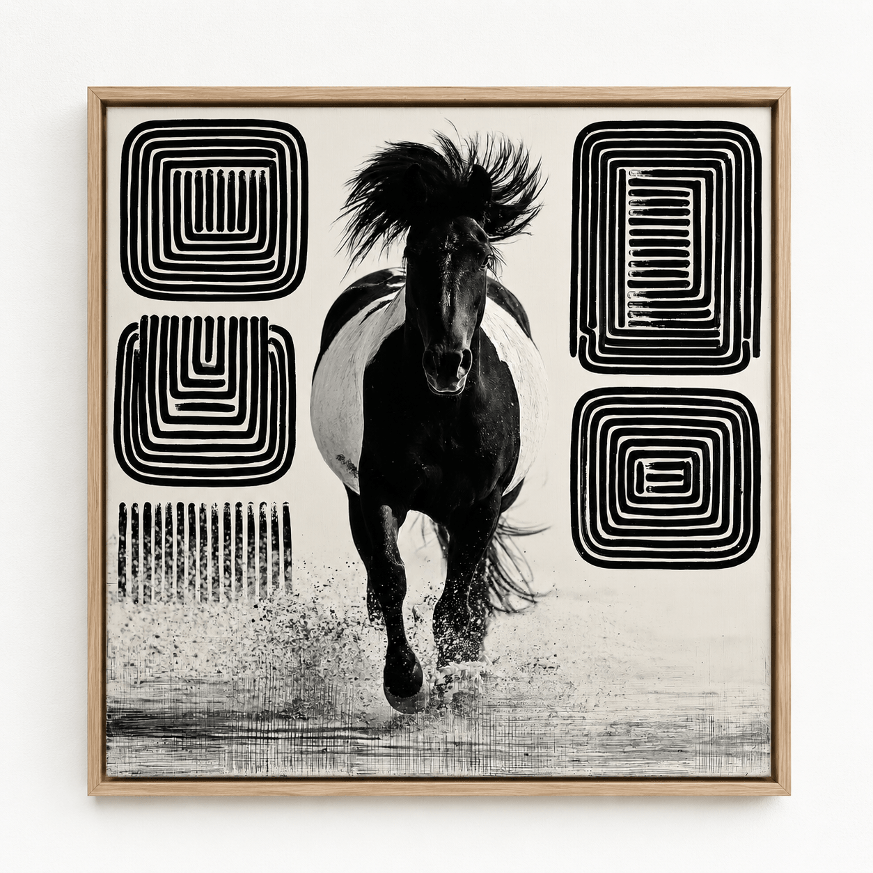 Horse Canvas Wall Art — Surge by Rossetti Art