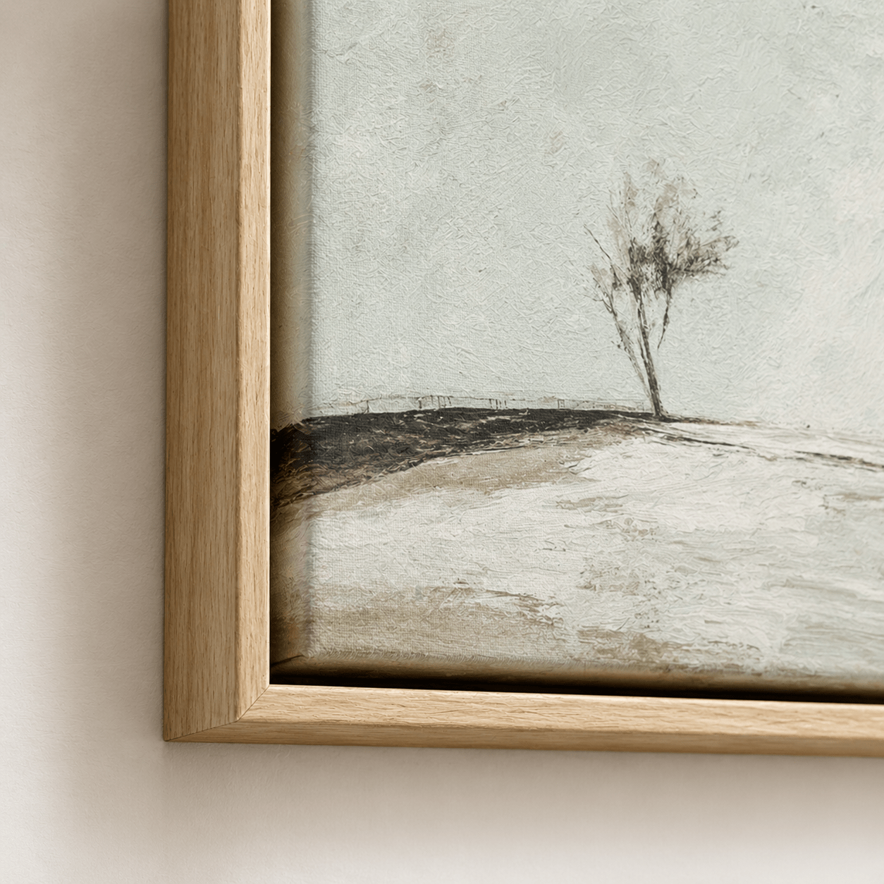 Impressionist Landscape Canvas Print — The Wanderers by Rossetti Art