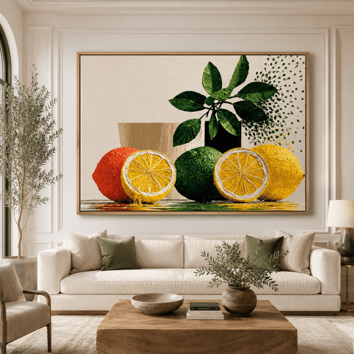 Kitchen Canvas Wall Art — Zest by Rossetti Art
