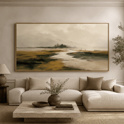 Landscape Canvas Print — Still Passage by Rossetti Art